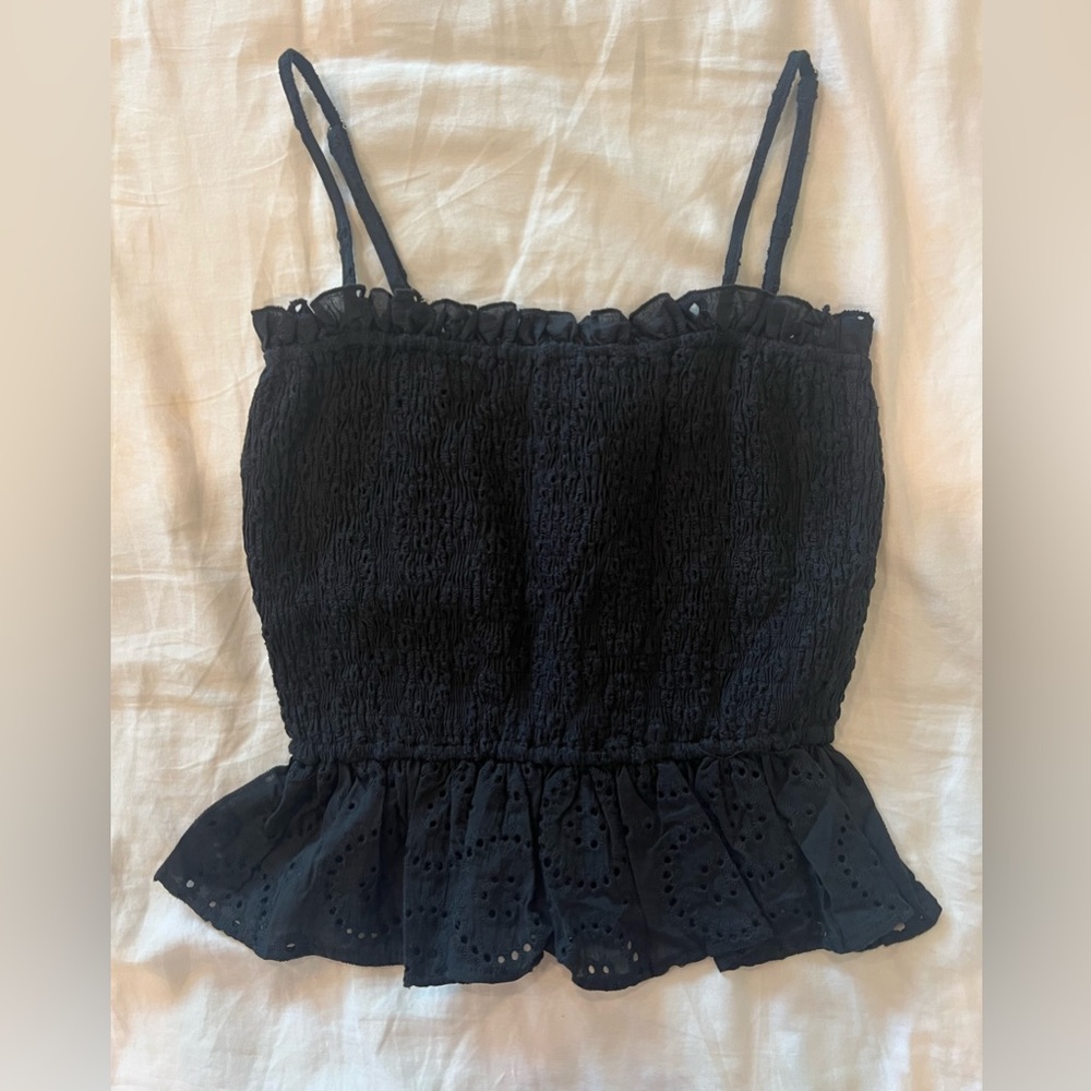 Lulu’s Navy Knit Tank (S)